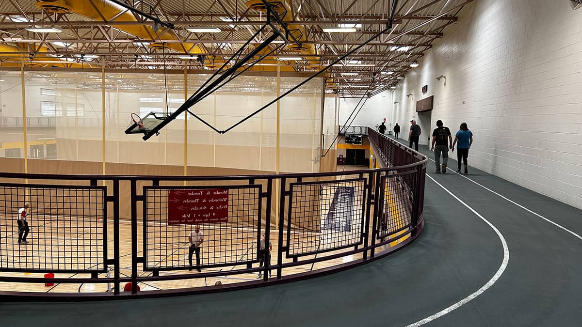 San Juan College Indoor Walking Track at the HHPC