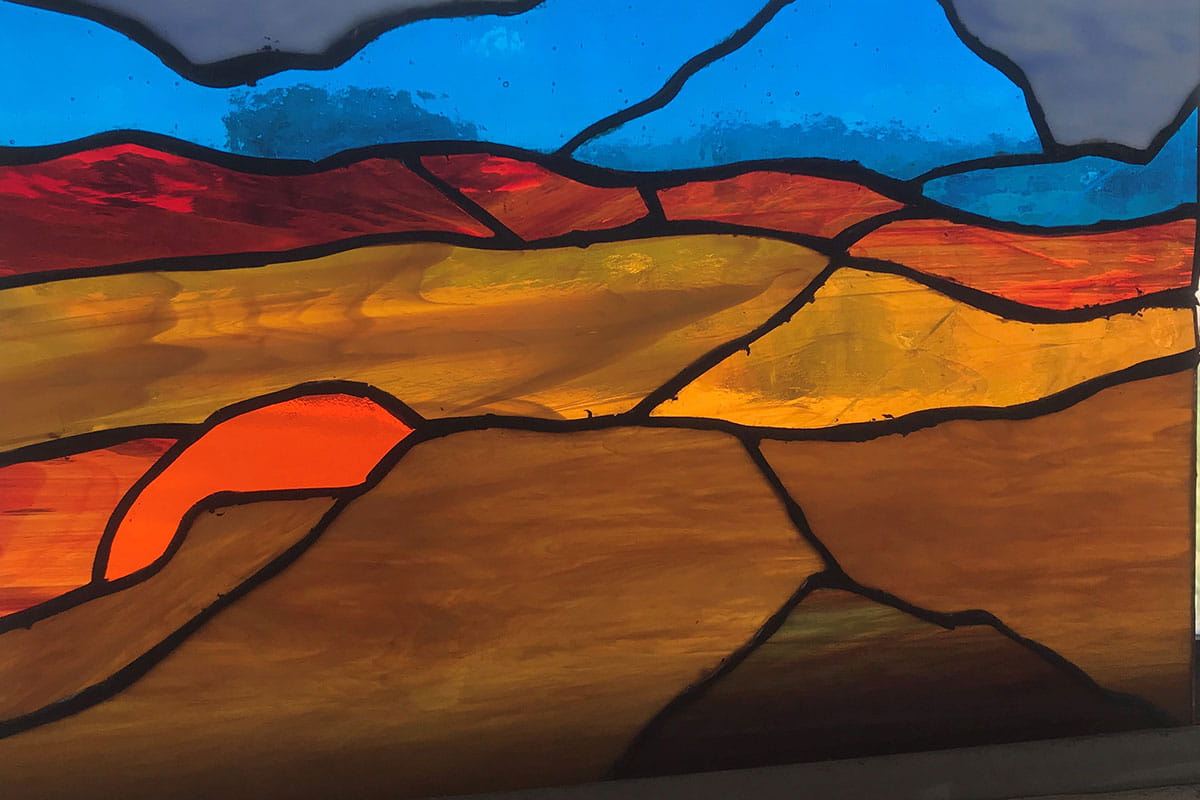 stained glass of the plateaus