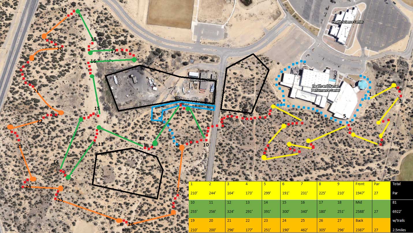 Check out the Disc Golf Course at SJC!