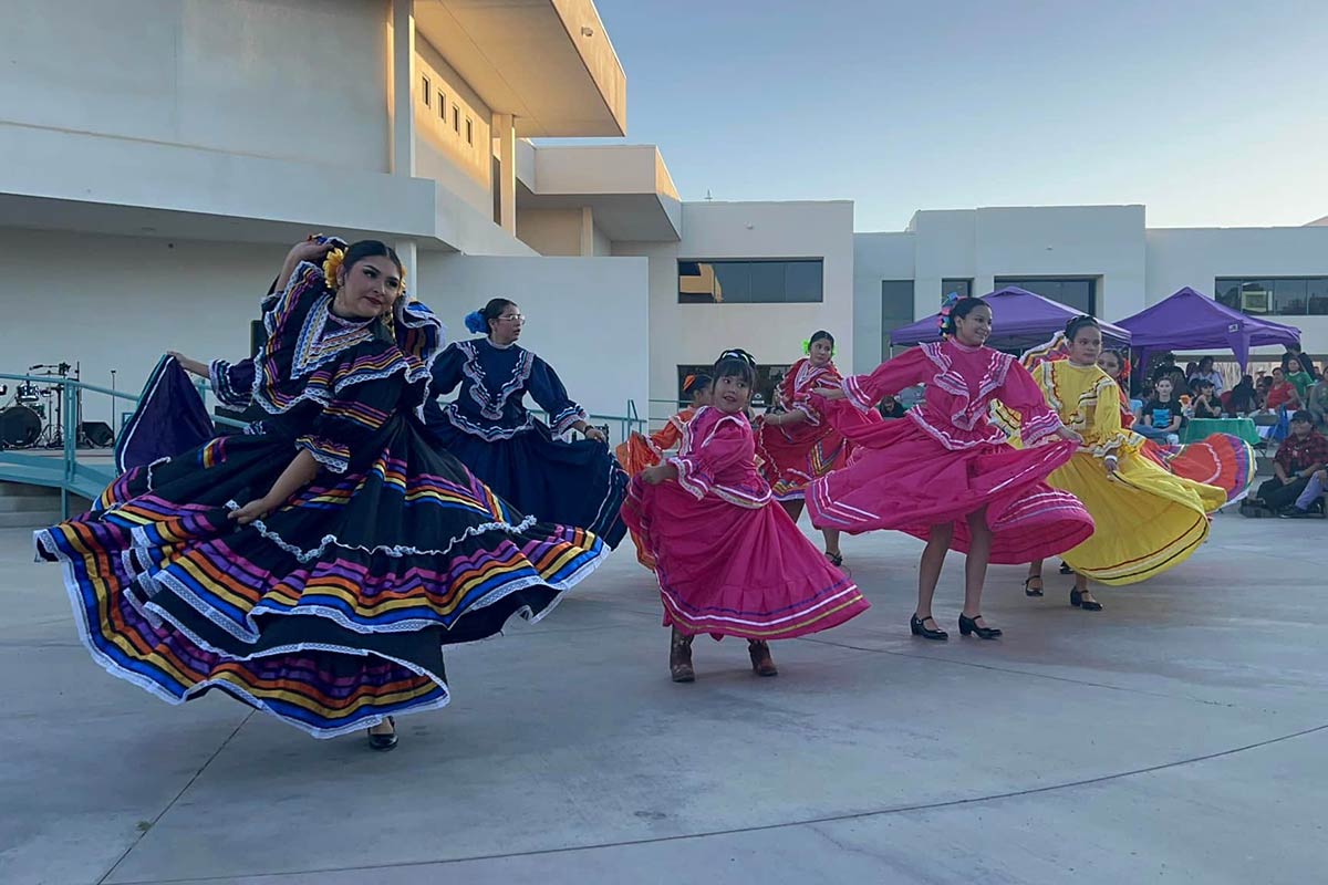 Folklorico Dancers at San Juan College